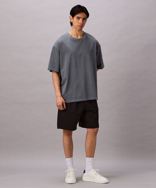 Calvin Klein(カルバン・クライン)の「リラックスピグメントダイTシャツ(Tシャツ/カットソー・メンズ・ダークブルー/オフホワイト/ブラック・S/M/L/XL)」の15枚目の写真