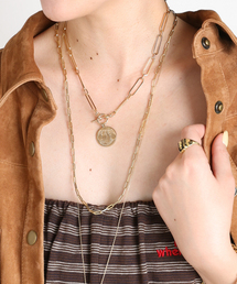 AP STUDIO | 【JANIS SAVITT/ジャニス・サビット】Lightweight chain coin Necklace(ネックレス)