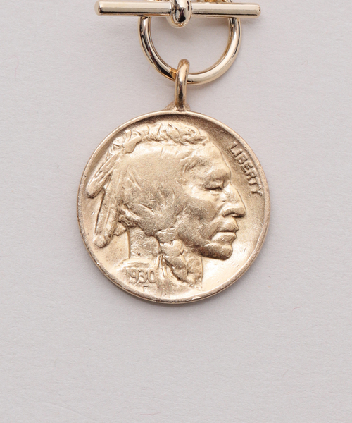 AP STUDIO(エーピーストゥディオ)の「【JANIS SAVITT/ジャニス・サビット】Lightweight chain coin Necklace(ネックレス・レディース・ゴールド・FREE)」の5枚目の写真