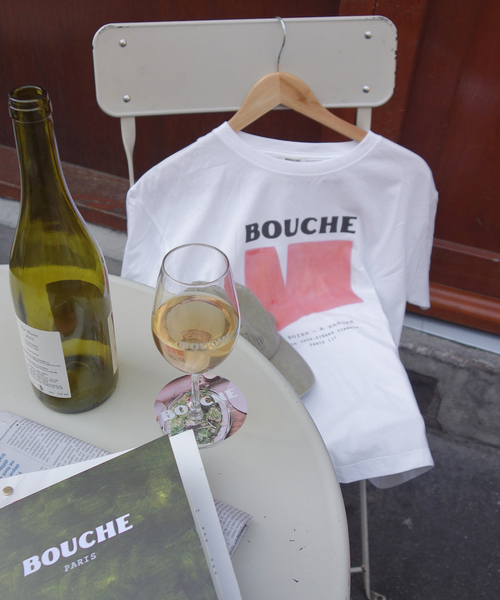 SLOBE IENA(スローブイエナ)の「BOUCHE SLOBE別注 LOGO TEE(Tシャツ/カットソー・レディース・オレンジ/ピンク/ホワイト・FREE)」の18枚目の写真