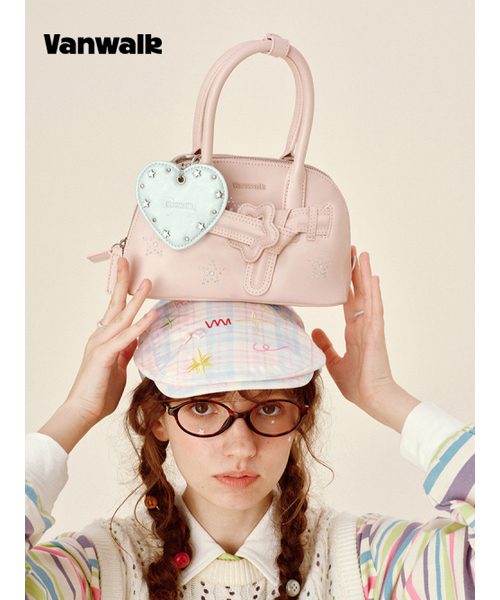 VANWALK（バンウォーク）の「Beads Star Tote Bag [Pink]（トートバッグ・レディース・ライトピンク・FREE）」の2枚目の写真