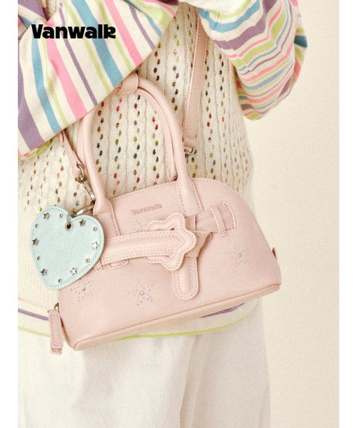 VANWALK（バンウォーク）の「Beads Star Tote Bag [Pink]（トートバッグ・レディース・ライトピンク・FREE）」の4枚目の写真
