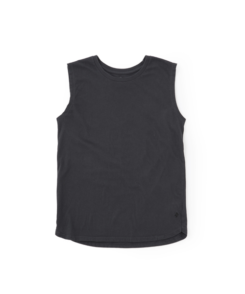 DAILY STANDARD by SANDINISTA(デイリースタンダードバイサンディニスタ)の「Cadet Sleeveless Tee / スリーブレストップ(タンクトップ・メンズ・ホワイト/ブラック/ヘザーグレー/ネイビー/チャコールグレー・X-SMALL/X-LARGE/MEDIUM/SMALL/LARGE)」の10枚目の写真