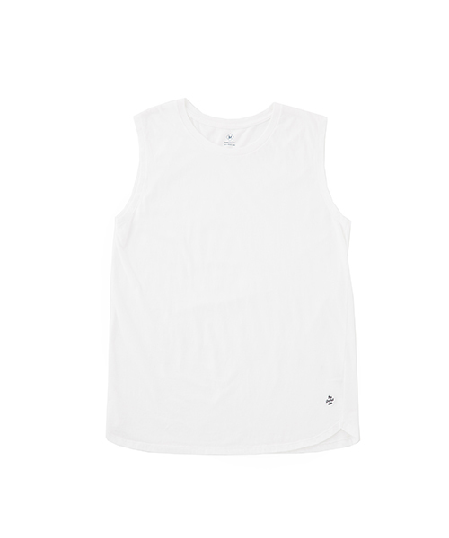 DAILY STANDARD by SANDINISTA(デイリースタンダードバイサンディニスタ)の「Cadet Sleeveless Tee / スリーブレストップ(タンクトップ・メンズ・ホワイト/ブラック/ヘザーグレー/ネイビー/チャコールグレー・X-SMALL/X-LARGE/MEDIUM/SMALL/LARGE)」の12枚目の写真