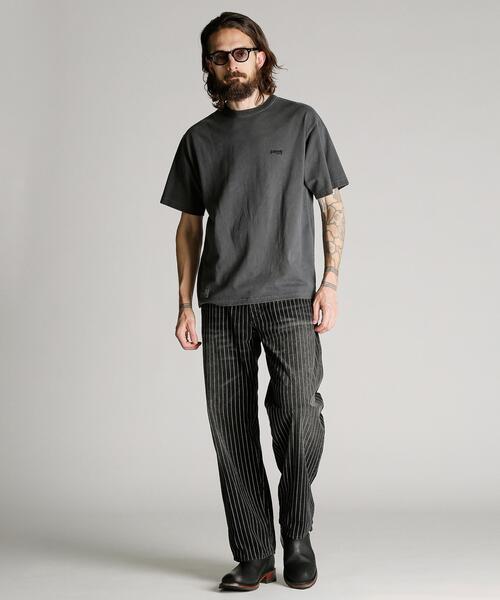 schott（ショット）の「Schott/ショット/T-SHIRT ARCHIVE TAG/アーカイブタグ Tシャツ（Tシャツ/カットソー・メンズ・ブラウン/ブラック/ホワイト・MEDIUM/XX-LARGE/X-LARGE/LARGE）」の6枚目の写真
