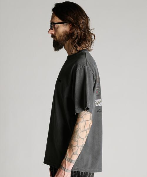 schott（ショット）の「Schott/ショット/T-SHIRT ARCHIVE TAG/アーカイブタグ Tシャツ（Tシャツ/カットソー・メンズ・ブラウン/ブラック/ホワイト・MEDIUM/XX-LARGE/X-LARGE/LARGE）」の8枚目の写真