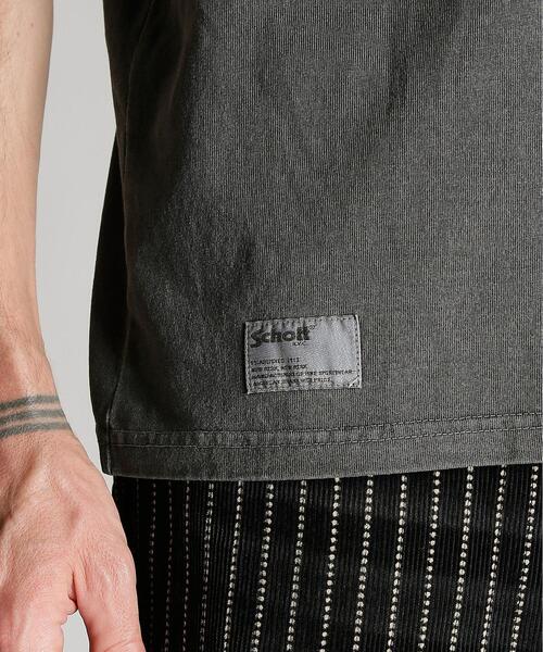 schott（ショット）の「Schott/ショット/T-SHIRT ARCHIVE TAG/アーカイブタグ Tシャツ（Tシャツ/カットソー・メンズ・ブラウン/ブラック/ホワイト・MEDIUM/XX-LARGE/X-LARGE/LARGE）」の12枚目の写真