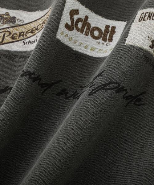 schott（ショット）の「Schott/ショット/T-SHIRT ARCHIVE TAG/アーカイブタグ Tシャツ（Tシャツ/カットソー・メンズ・ブラウン/ブラック/ホワイト・MEDIUM/XX-LARGE/X-LARGE/LARGE）」の15枚目の写真