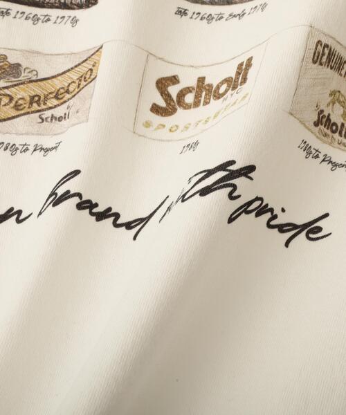 schott（ショット）の「Schott/ショット/T-SHIRT ARCHIVE TAG/アーカイブタグ Tシャツ（Tシャツ/カットソー・メンズ・ブラウン/ブラック/ホワイト・MEDIUM/XX-LARGE/X-LARGE/LARGE）」の22枚目の写真