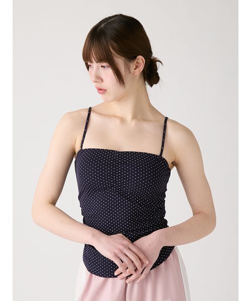 FURFUR(ファーファー)の「カップインコサージュキャミソール(キャミソール・レディース・ネイビー/ホワイト/ブラック・F)」の16枚目の写真