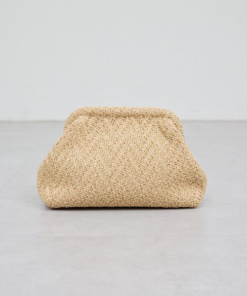 GALLARDAGALANTE（ガリャルダガランテ）の「【Caterina Bertini×2.718】チェーンバッグ（ショルダーバッグ・レディース・ブラック/ベージュ・FREE）」の6枚目の写真