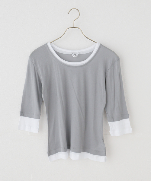 gimaguas/ギマガス】GEMMA TOP GREY（Tシャツ/カットソー）｜Gimaguas