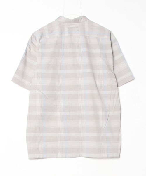 THE NORTH FACE（ザノースフェイス）の「ザ ノース フェイス THE NORTH FACE S/S Bould Check Shirt ショートスリーブボールドチェックシャツ（シャツ/ブラウス・メンズ・ブラック×グレー/ホワイト×グレー・SS/S/M/L/XL）」の4枚目の写真