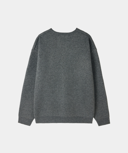 MAISON MINED（メゾンミネド）の「DOODLE HEART KNIT CHARCOAL（ニット/セーター・メンズ・その他・SMALL/MEDIUM/LARGE）」の11枚目の写真