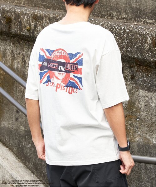 VENCEEXCHANGE(ヴァンスエクスチェンジ)の「Sex Pistols セックス・ピストルズ バンドT(Tシャツ/カットソー・メンズ・ホワイト/ブラック・L/M/LL/S)」の1枚目の写真