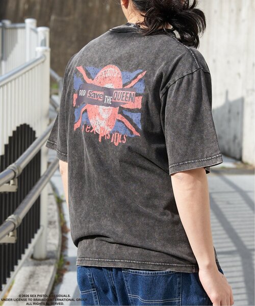 VENCEEXCHANGE(ヴァンスエクスチェンジ)の「Sex Pistols セックス・ピストルズ バンドT(Tシャツ/カットソー・メンズ・ホワイト/ブラック・L/M/LL/S)」の9枚目の写真