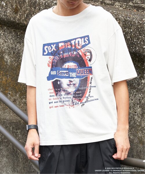 VENCEEXCHANGE(ヴァンスエクスチェンジ)の「Sex Pistols セックス・ピストルズ バンドT(Tシャツ/カットソー・メンズ・ホワイト/ブラック・L/M/LL/S)」の15枚目の写真