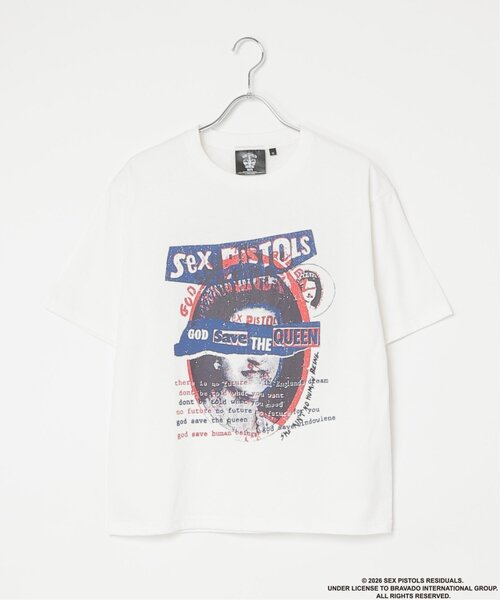 VENCEEXCHANGE(ヴァンスエクスチェンジ)の「Sex Pistols セックス・ピストルズ バンドT(Tシャツ/カットソー・メンズ・ホワイト/ブラック・L/M/LL/S)」の16枚目の写真