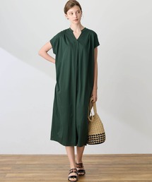LE SOUK HOLIDAY（ルスークホリデー）の「スキッパーネックコクーンワンピース【接触冷感・吸水速乾】（ワンピース）」