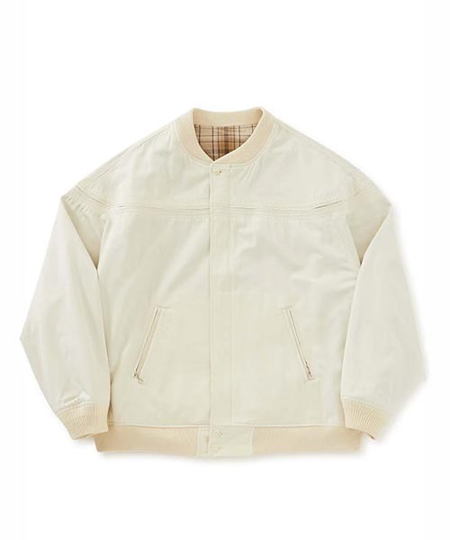 HIGH! STANDARD(ハイスタンダード)の「TOWNCRAFT × HIGH! STANDARD /リバーシブルダービージャケット(ブルゾン・メンズ・ブラック/ナチュラル/グレー・XL/L/M)」の1枚目の写真