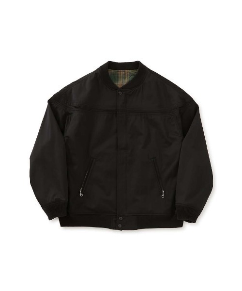 HIGH! STANDARD(ハイスタンダード)の「TOWNCRAFT × HIGH! STANDARD /リバーシブルダービージャケット(ブルゾン・メンズ・ブラック/ナチュラル/グレー・XL/L/M)」の2枚目の写真