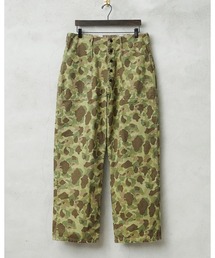 WAIPER.inc 米軍 1940's U.S.M.C. P-42 1st Pattern ダックハンターカモ リバーシブル ユーティリティパンツ【WP1097】