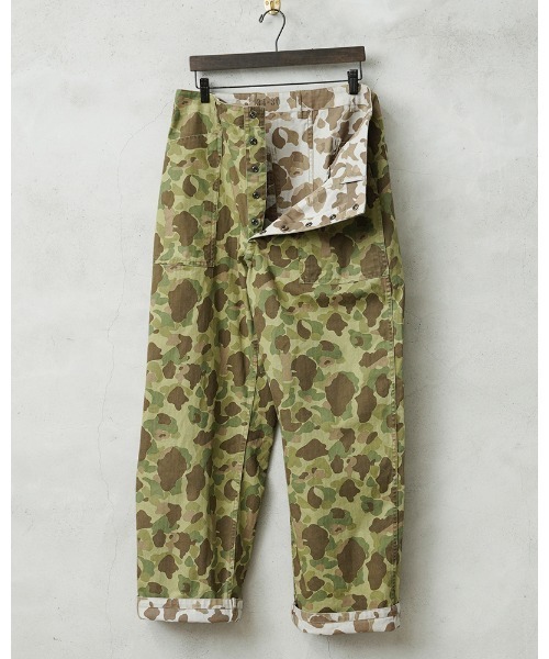 WAIPER.inc（ワイパーインク）の「WAIPER.inc 米軍 1940's U.S.M.C. P-42 1st Pattern ダックハンターカモ リバーシブル ユーティリティパンツ【WP1097】（その他パンツ・メンズ・カモフラージュ・36/34/32/38/40）」の4枚目の写真