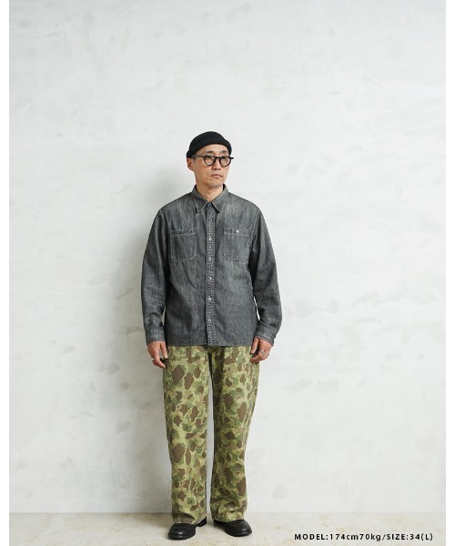 WAIPER.inc（ワイパーインク）の「WAIPER.inc 米軍 1940's U.S.M.C. P-42 1st Pattern ダックハンターカモ リバーシブル ユーティリティパンツ【WP1097】（その他パンツ・メンズ・カモフラージュ・36/34/32/38/40）」の7枚目の写真