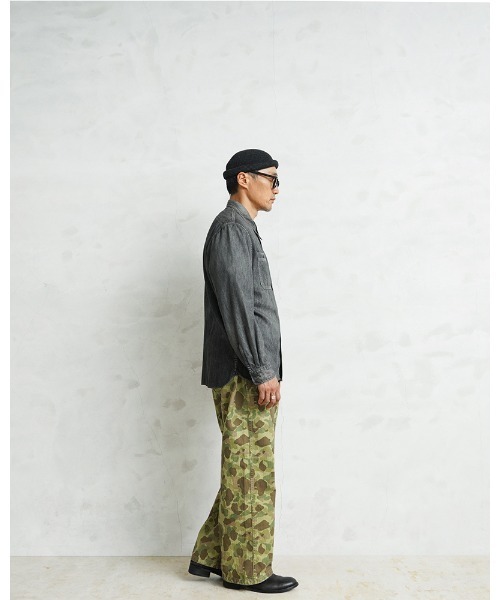 WAIPER.inc（ワイパーインク）の「WAIPER.inc 米軍 1940's U.S.M.C. P-42 1st Pattern ダックハンターカモ リバーシブル ユーティリティパンツ【WP1097】（その他パンツ・メンズ・カモフラージュ・36/34/32/38/40）」の8枚目の写真