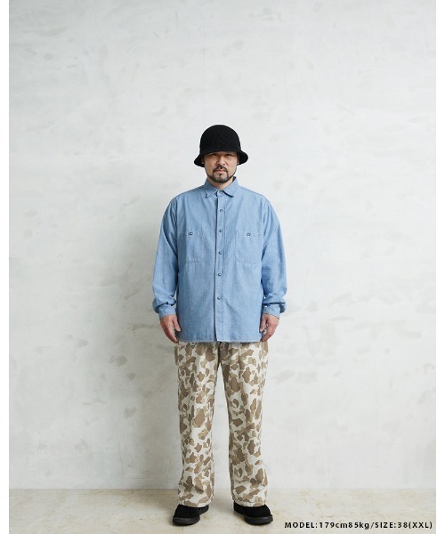 WAIPER.inc（ワイパーインク）の「WAIPER.inc 米軍 1940's U.S.M.C. P-42 1st Pattern ダックハンターカモ リバーシブル ユーティリティパンツ【WP1097】（その他パンツ・メンズ・カモフラージュ・36/34/32/38/40）」の15枚目の写真