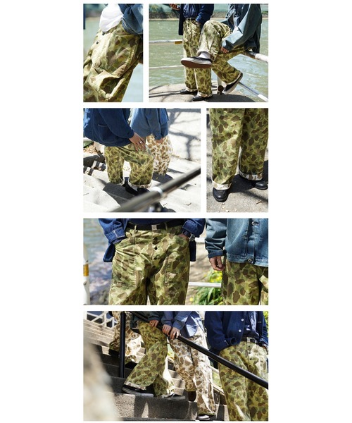 WAIPER.inc（ワイパーインク）の「WAIPER.inc 米軍 1940's U.S.M.C. P-42 1st Pattern ダックハンターカモ リバーシブル ユーティリティパンツ【WP1097】（その他パンツ・メンズ・カモフラージュ・36/34/32/38/40）」の20枚目の写真