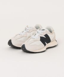 NEW BALANCE | new balance ニューバランス PH327【軽量】キッズスニーカー ゴムシューレース PH327FE ホワイト/ブラック(スニーカー)