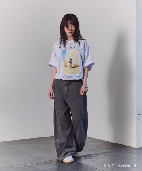 STAR WARS(スターウォーズ)の「【STAR WARS】 Darth Vader / ダース・ベイダー / Ep1 Photo Tee / スター・ウォーズ エピソード1 フォトT(Tシャツ/カットソー・メンズ・ホワイト/チャコールグレー/ブラック/ホワイト系その他/ブラック系その他/グレー系その他・M/L)」の8枚目の写真