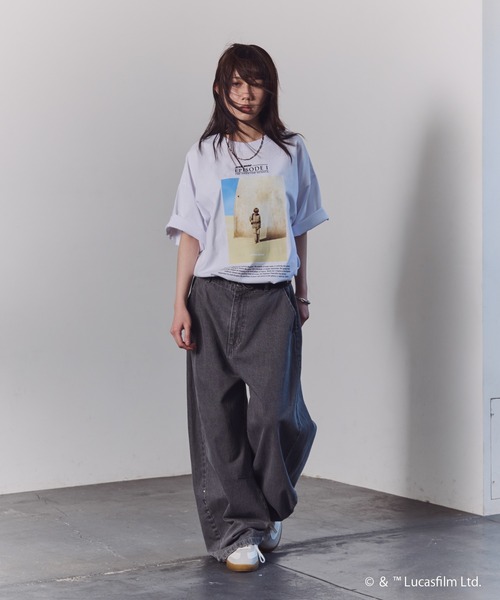 STAR WARS(スターウォーズ)の「【STAR WARS】 Darth Vader / ダース・ベイダー / Ep1 Photo Tee / スター・ウォーズ エピソード1 フォトT(Tシャツ/カットソー・メンズ・ホワイト/チャコールグレー/ブラック/ホワイト系その他/ブラック系その他/グレー系その他・M/L)」の9枚目の写真