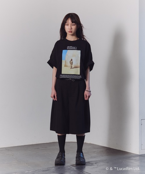 STAR WARS(スターウォーズ)の「【STAR WARS】 Darth Vader / ダース・ベイダー / Ep1 Photo Tee / スター・ウォーズ エピソード1 フォトT(Tシャツ/カットソー・メンズ・ホワイト/チャコールグレー/ブラック/ホワイト系その他/ブラック系その他/グレー系その他・M/L)」の17枚目の写真
