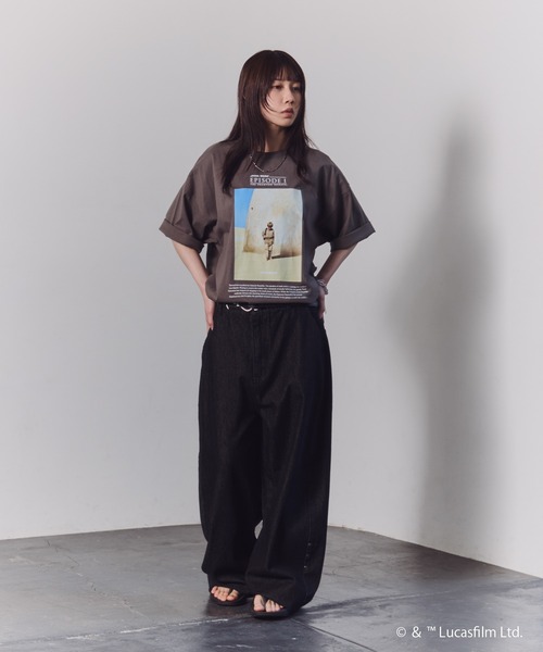 STAR WARS(スターウォーズ)の「【STAR WARS】 Darth Vader / ダース・ベイダー / Ep1 Photo Tee / スター・ウォーズ エピソード1 フォトT(Tシャツ/カットソー・メンズ・ホワイト/チャコールグレー/ブラック/ホワイト系その他/ブラック系その他/グレー系その他・M/L)」の12枚目の写真