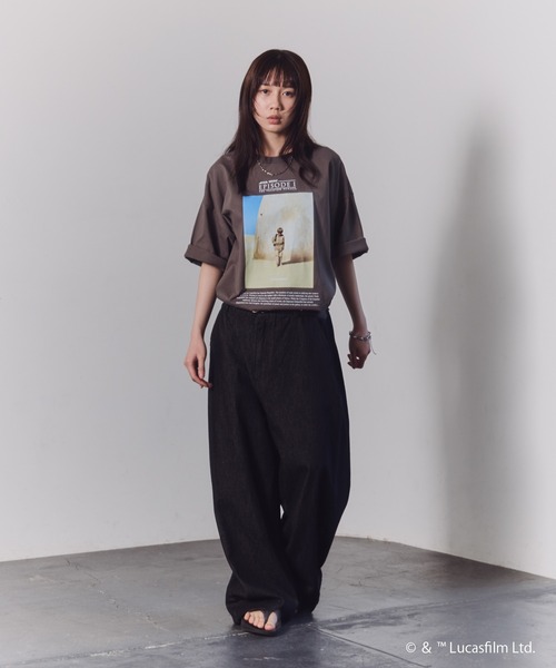 STAR WARS(スターウォーズ)の「【STAR WARS】 Darth Vader / ダース・ベイダー / Ep1 Photo Tee / スター・ウォーズ エピソード1 フォトT(Tシャツ/カットソー・メンズ・ホワイト/チャコールグレー/ブラック/ホワイト系その他/ブラック系その他/グレー系その他・M/L)」の14枚目の写真