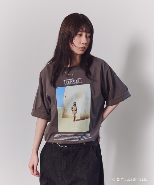 STAR WARS(スターウォーズ)の「【STAR WARS】 Darth Vader / ダース・ベイダー / Ep1 Photo Tee / スター・ウォーズ エピソード1 フォトT(Tシャツ/カットソー・メンズ・ホワイト/チャコールグレー/ブラック/ホワイト系その他/ブラック系その他/グレー系その他・M/L)」の11枚目の写真