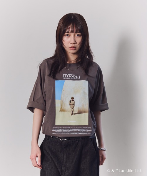 STAR WARS(スターウォーズ)の「【STAR WARS】 Darth Vader / ダース・ベイダー / Ep1 Photo Tee / スター・ウォーズ エピソード1 フォトT(Tシャツ/カットソー・メンズ・ホワイト/チャコールグレー/ブラック/ホワイト系その他/ブラック系その他/グレー系その他・M/L)」の10枚目の写真