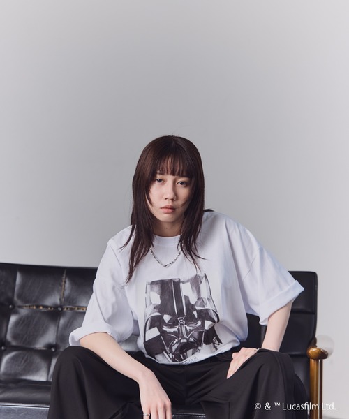 STAR WARS(スターウォーズ)の「【STAR WARS】 Darth Vader / ダース・ベイダー / Ep1 Photo Tee / スター・ウォーズ エピソード1 フォトT(Tシャツ/カットソー・メンズ・ホワイト/チャコールグレー/ブラック/ホワイト系その他/ブラック系その他/グレー系その他・M/L)」の19枚目の写真