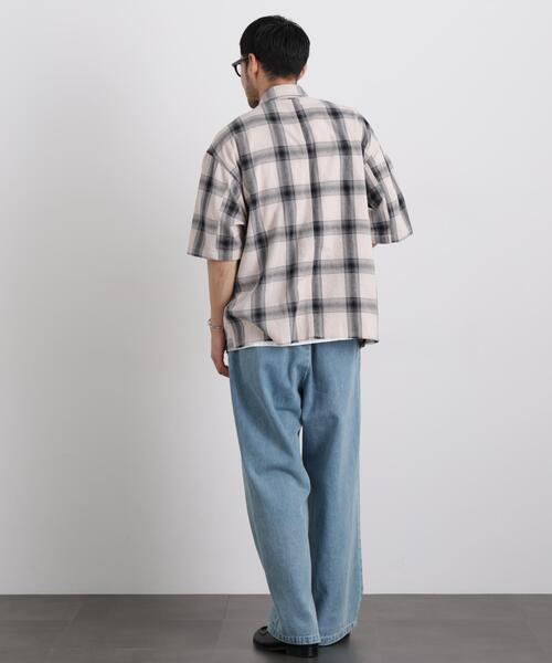 NANO universe(ナノユニバース)の「バスケットシアー オンブレーチェックシャツ(シャツ/ブラウス・メンズ・その他1/その他2/その他3・S/L/M)」の10枚目の写真