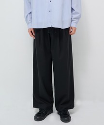 marka（マーカ）の「【MARKAWARE/マーカウェア】TRIPLE PLEATED EASY TROUSERS/60/2オーガニック強燃ボイル3/2ツイル / トリプルプリーテッドイージートラウザーズ（スラックス）」