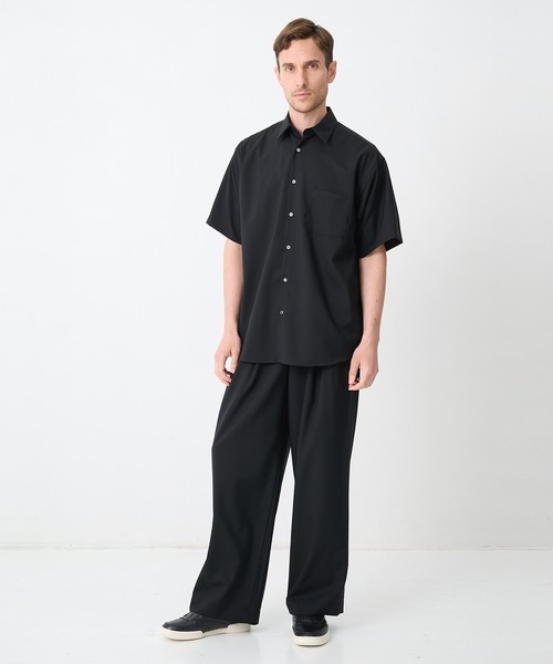 MARKAWARE/マーカウェア】TRIPLE PLEATED EASY TROUSERS/【軽涼ウール