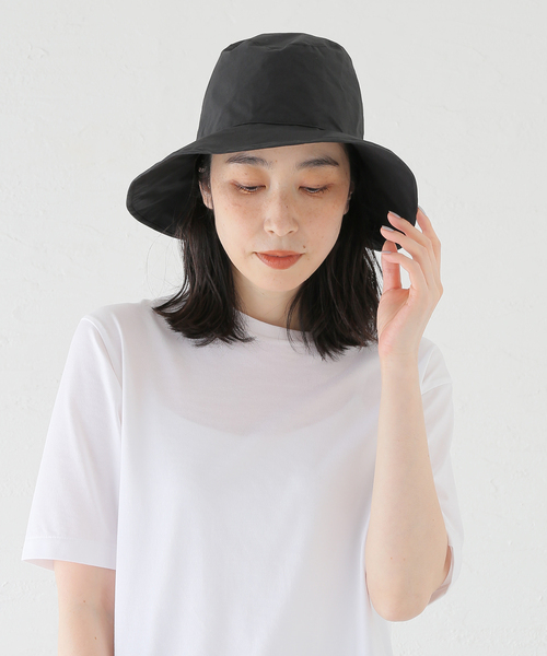 IENA(イエナ)の「KIJIMA TAKAYUKI/キジマ タカユキ COTTON SOFT HAT ハット WEYYYY108C(ハット・レディース・ブルー系その他/ブラック・FREE)」の11枚目の写真