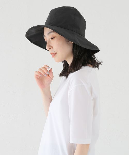 IENA(イエナ)の「KIJIMA TAKAYUKI/キジマ タカユキ COTTON SOFT HAT ハット WEYYYY108C(ハット・レディース・ブルー系その他/ブラック・FREE)」の12枚目の写真