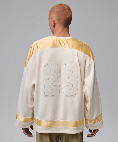 JORDAN BRAND(ジョーダンブランド)の「ジョーダン ブルックリン メンズ フェスティバル ジャージー / Jordan Brooklyn Men's Festival Jersey IF1949-110 Pale Ivory(ジャージ・メンズ・アイボリー・XL/M/L/S/2XL)」の8枚目の写真