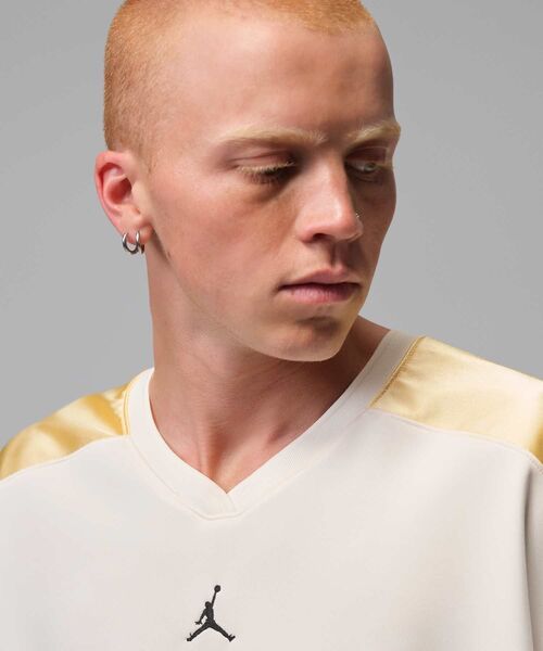 JORDAN BRAND(ジョーダンブランド)の「ジョーダン ブルックリン メンズ フェスティバル ジャージー / Jordan Brooklyn Men's Festival Jersey IF1949-110 Pale Ivory(ジャージ・メンズ・アイボリー・XL/M/L/S/2XL)」の9枚目の写真