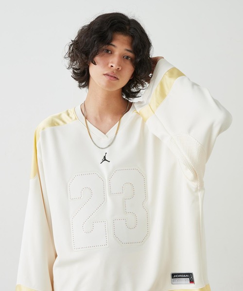 JORDAN BRAND(ジョーダンブランド)の「ジョーダン ブルックリン メンズ フェスティバル ジャージー / Jordan Brooklyn Men's Festival Jersey IF1949-110 Pale Ivory(ジャージ・メンズ・アイボリー・XL/M/L/S/2XL)」の3枚目の写真