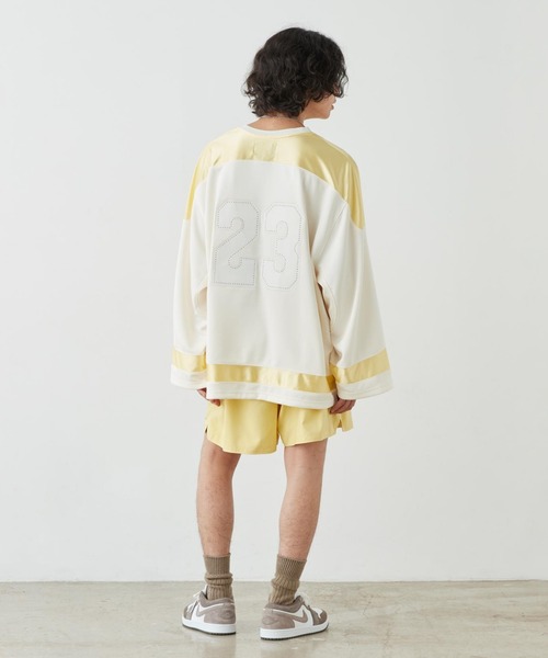 JORDAN BRAND(ジョーダンブランド)の「ジョーダン ブルックリン メンズ フェスティバル ジャージー / Jordan Brooklyn Men's Festival Jersey IF1949-110 Pale Ivory(ジャージ・メンズ・アイボリー・XL/M/L/S/2XL)」の6枚目の写真