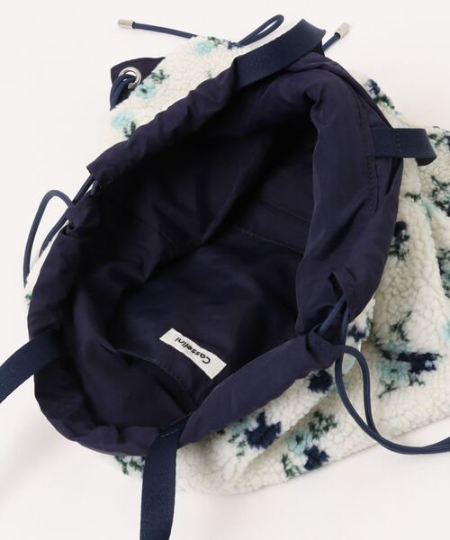 Casselini(キャセリーニ)の「CASSELINI/キャセリーニ ボアナップザック(バックパック/リュック・レディース・グリーン/レオパード/ネイビー/ブラウン/レッド・ONE SIZE)」の6枚目の写真